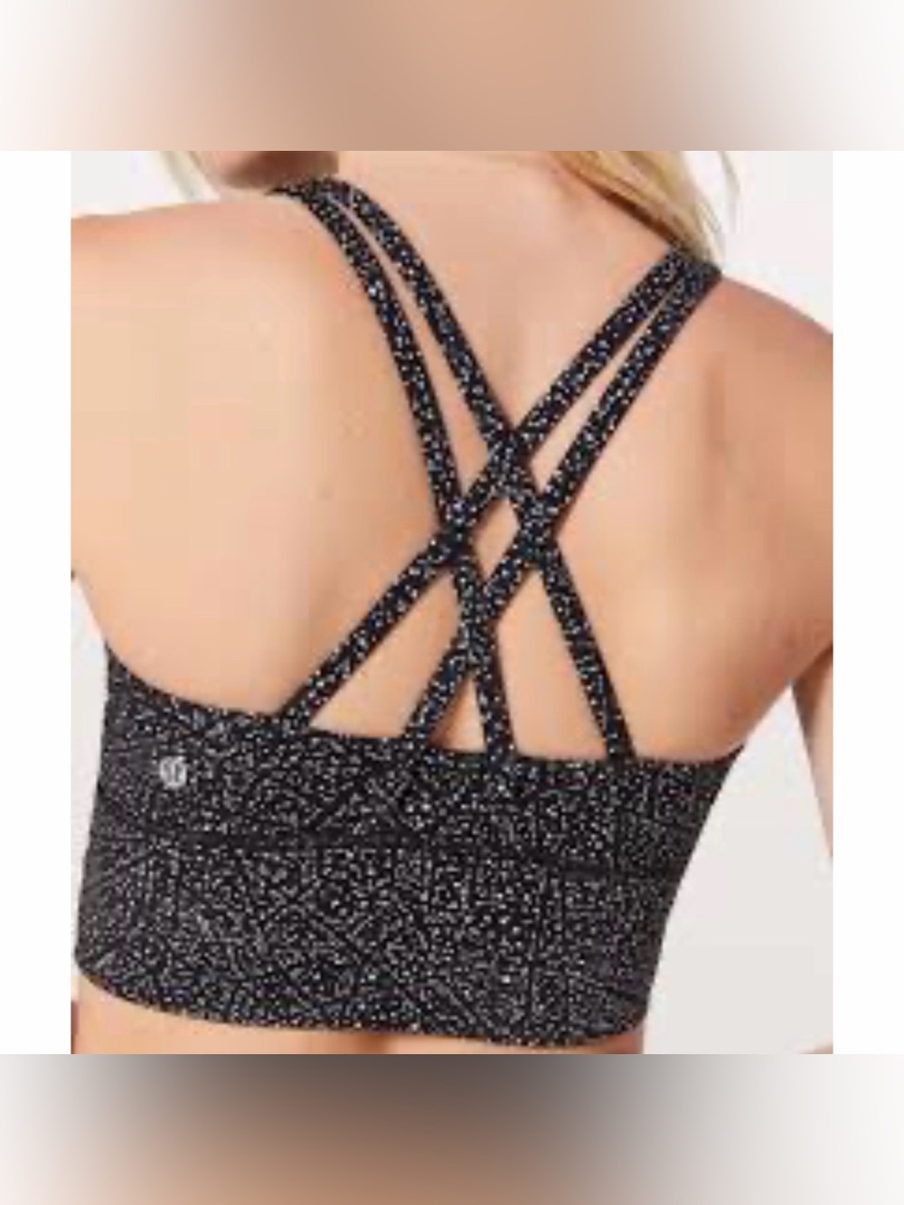 Soulcycle x Lululemon Energy Sport Bra Black